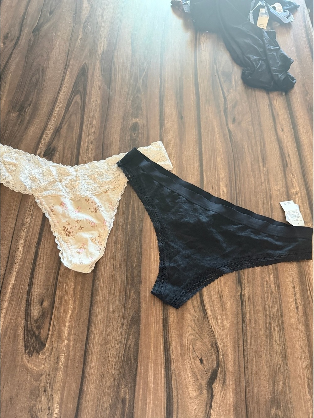 BUNDLE OF 2 Aerie Underwear Black Size XL